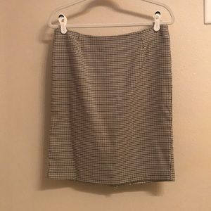 Express houndstooth pencil skirt